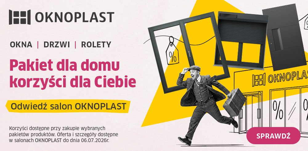 Promocja OKNOPLAST – pakiety taniej w FERDO Rzeszów